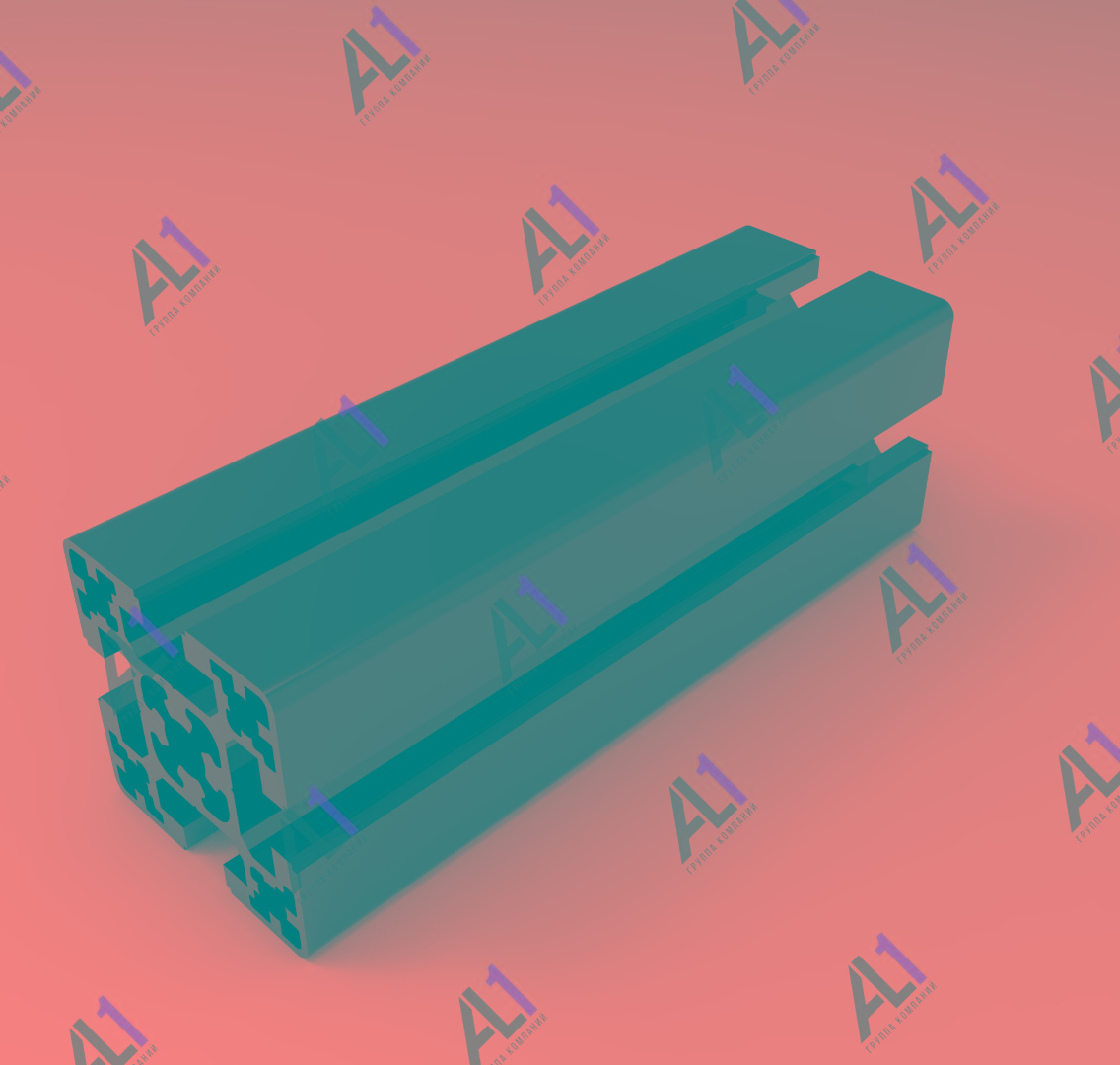 Конструкционный алюминиевый профиль 50х50 анодированный